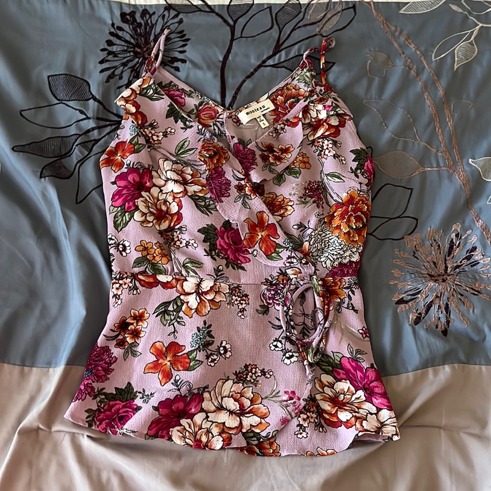 Purple/pink top